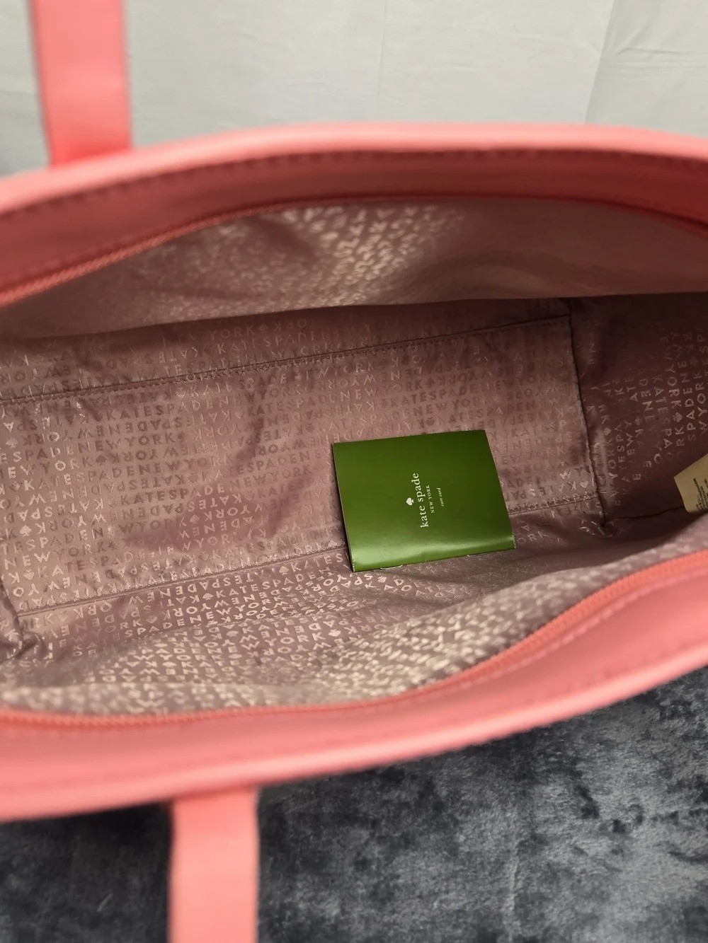 kate spade Pink Leather Tote Bag